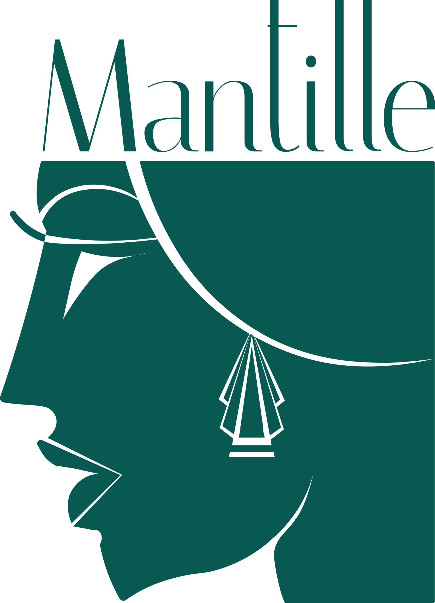logo atelier Mantille Toulouse artisanat responsable création Occitanie chapeau chapellerie modiste horticulture texture broderie Luneville