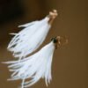 bijoux boucles d'oreilles perles culture plumes mariage atelier Mantille Toulouse artisanat responsable Occitanie horticulture textile