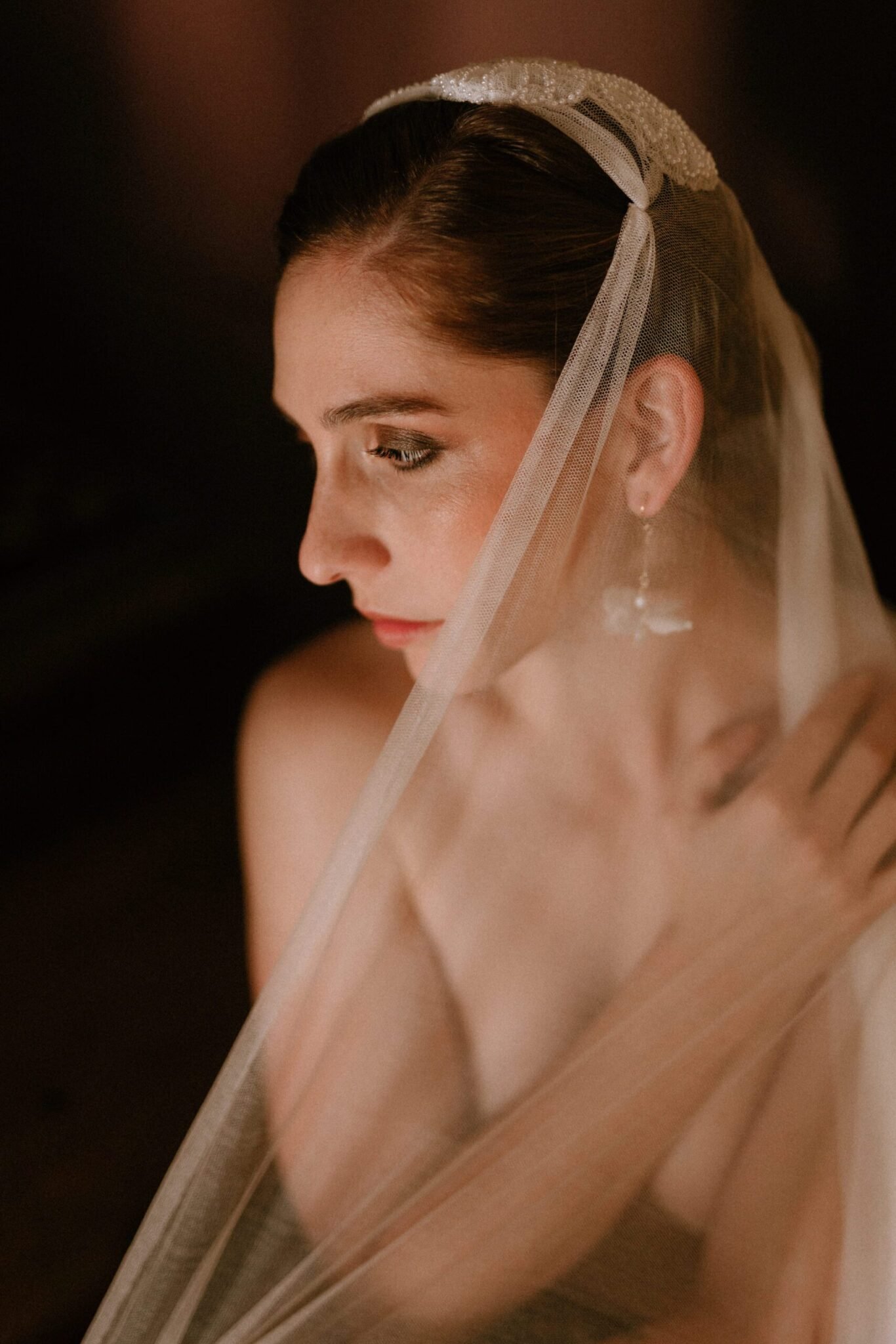 voile Maramu mariée mariage broderie atelier Mantille Toulouse artisanat responsable Occitanie