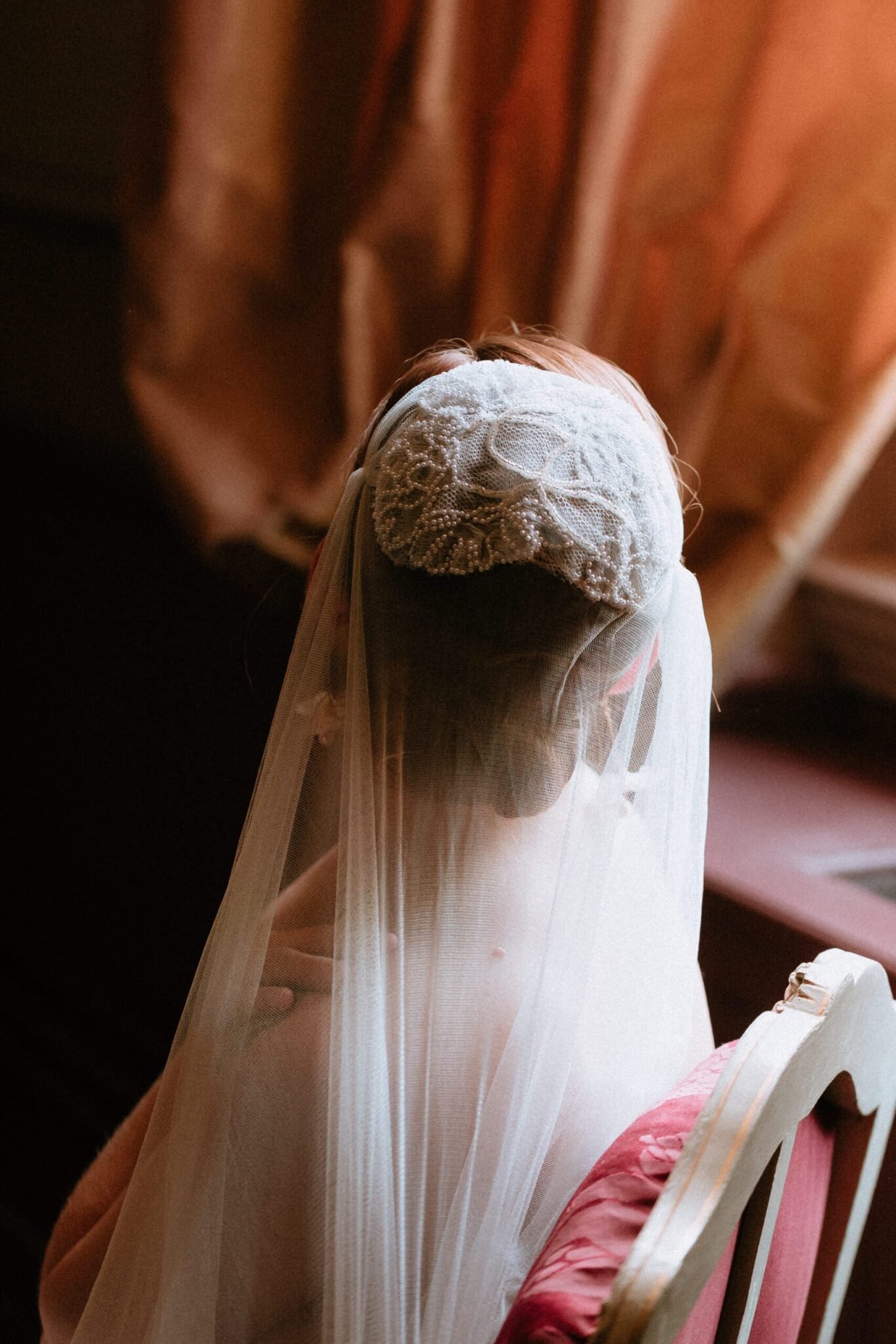 voile Maramu mariée mariage broderie atelier Mantille Toulouse artisanat responsable Occitanie